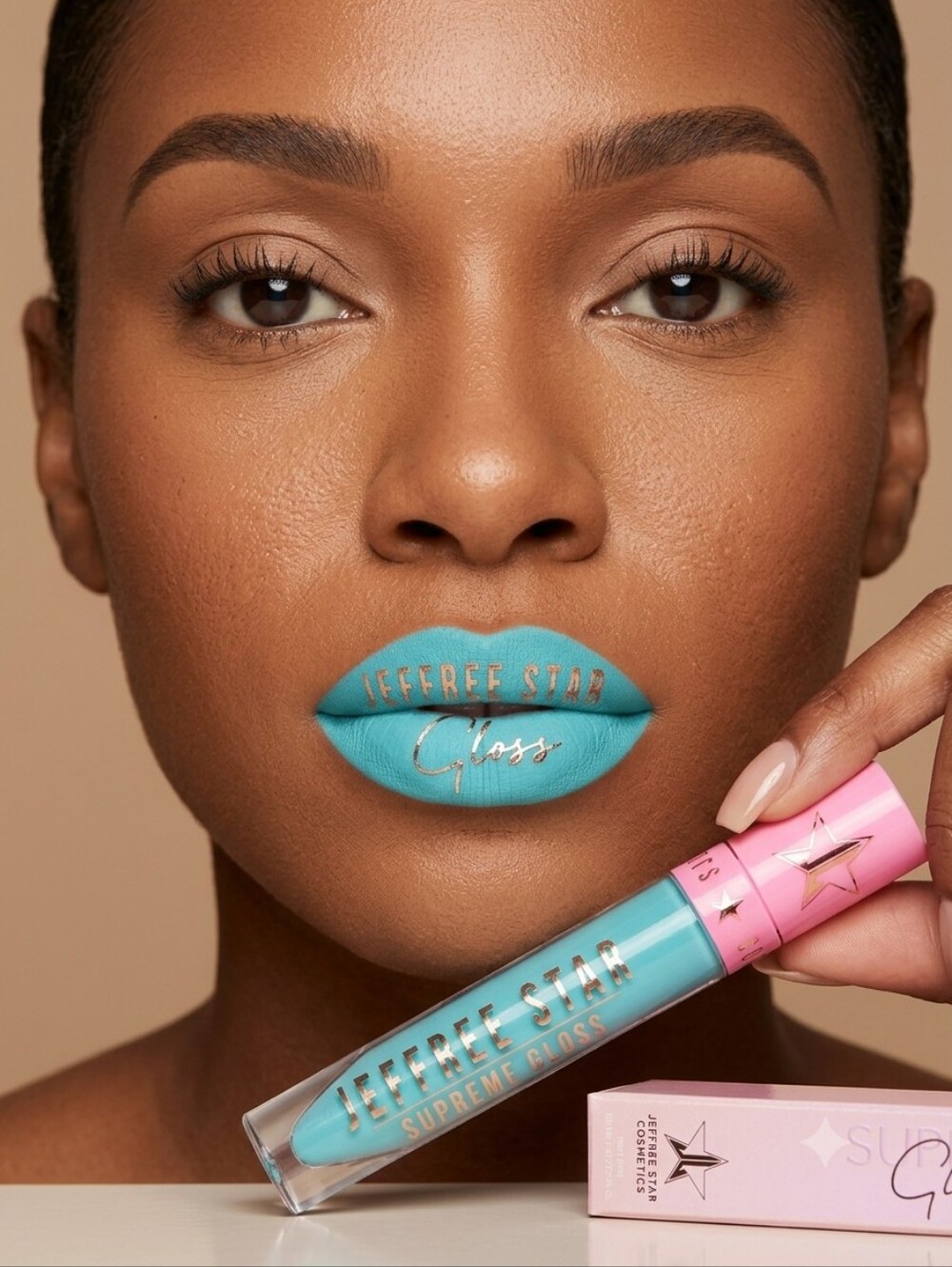 Jeffree Star Turquoise Lip Gloss Gloss'd In Paradise New In Box